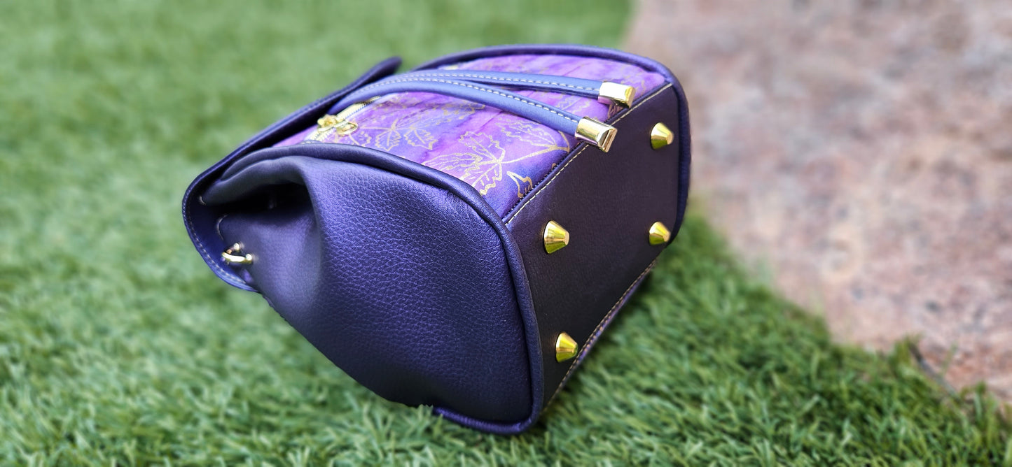 Purple Bucket Bag