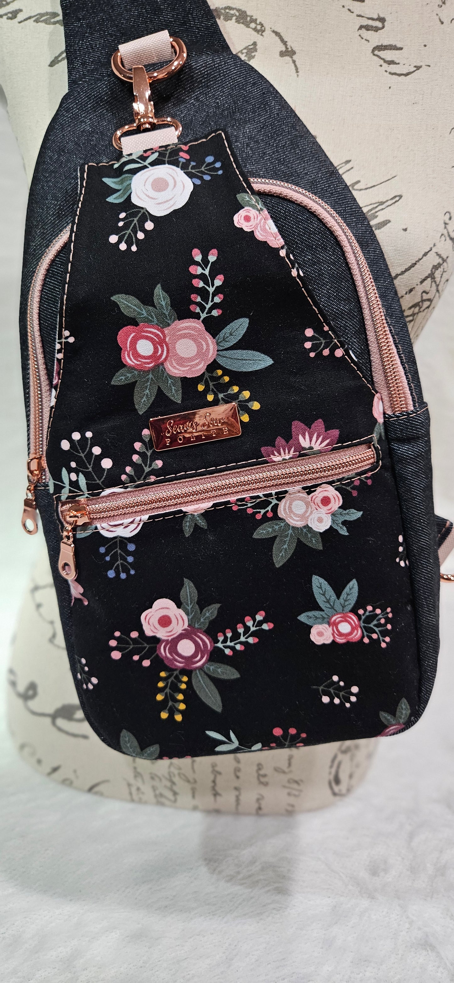 Flower Sling Bag
