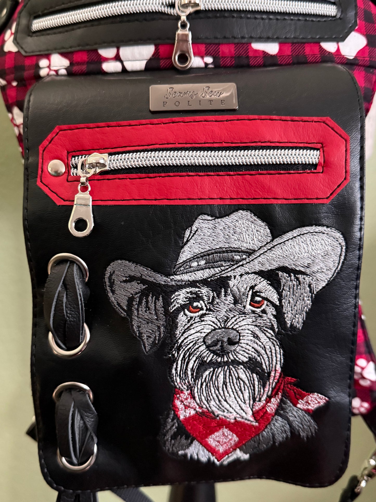 Cowboy Dog Hip Bag