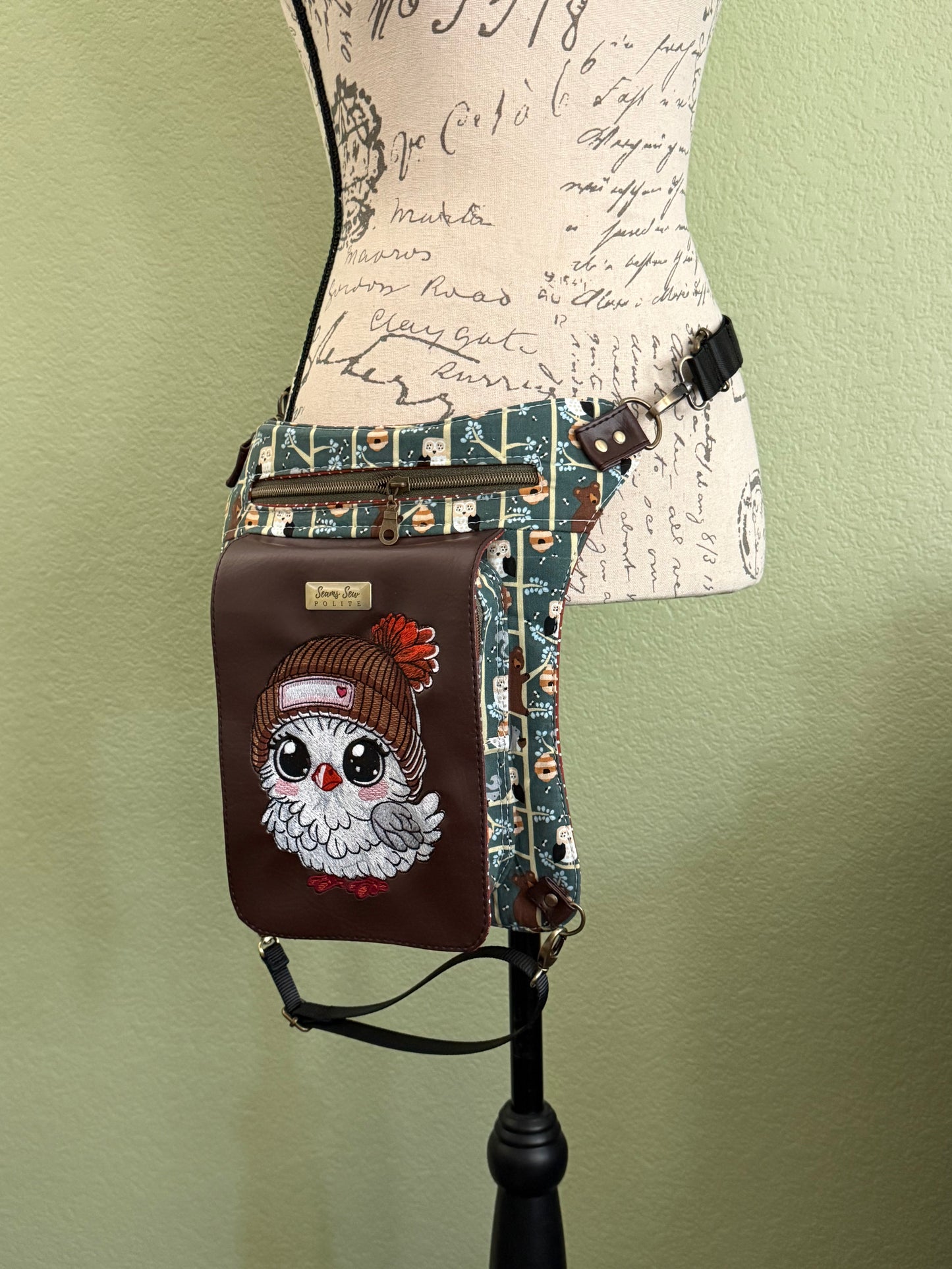 Cozy Owl Hip Bag