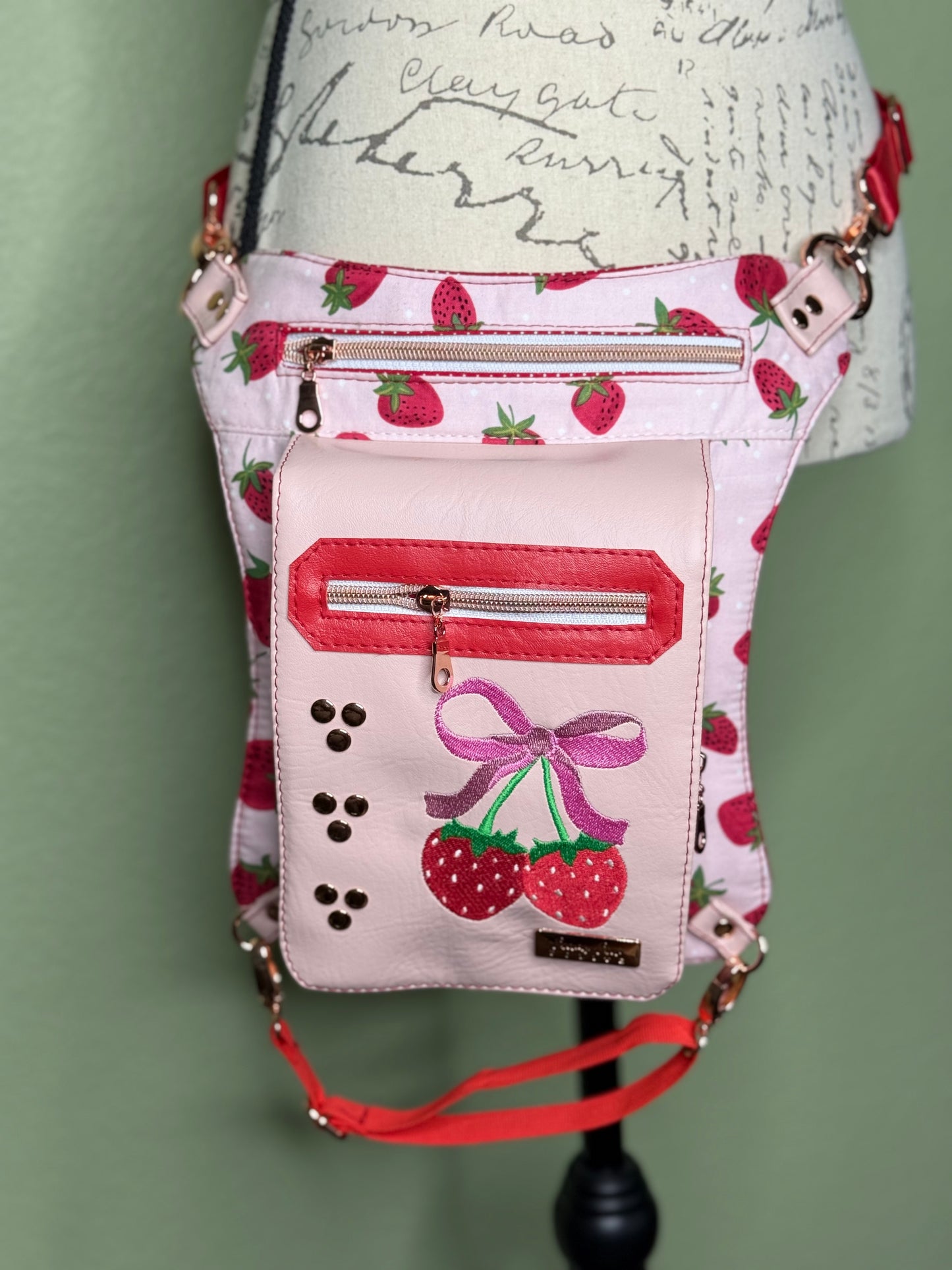 Strawberry Sweetness Hip Bag