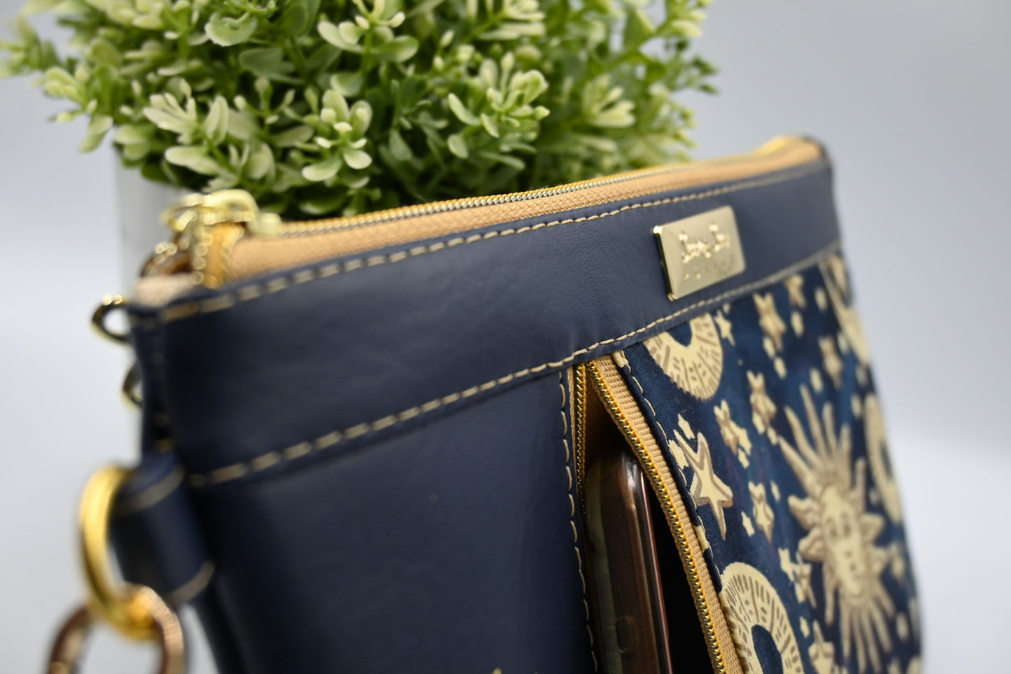 Celestial Sun and Moon Clutch