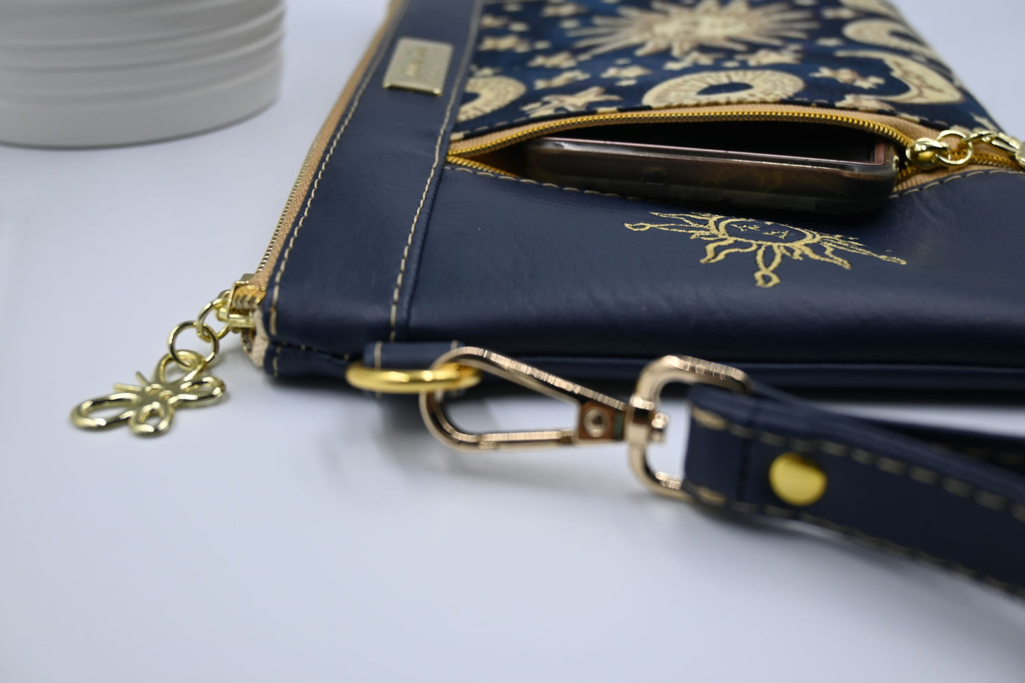 Celestial Sun and Moon Clutch