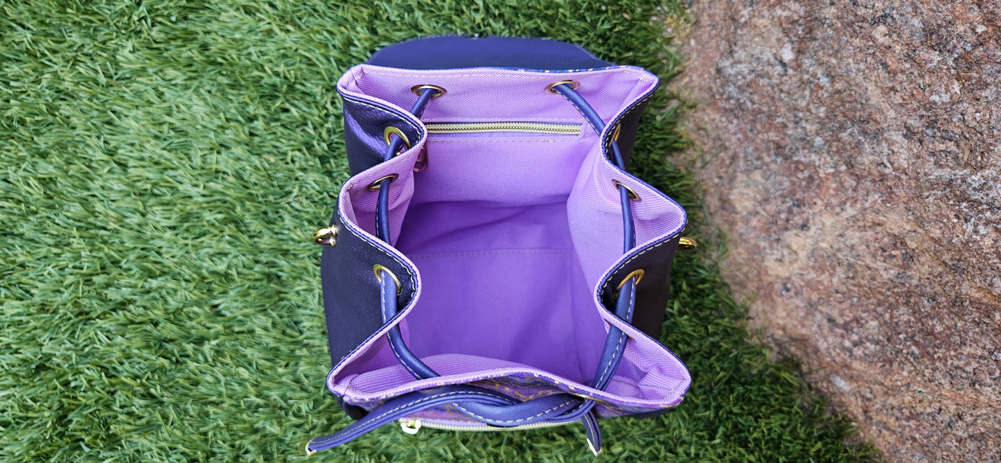 Purple Bucket Bag