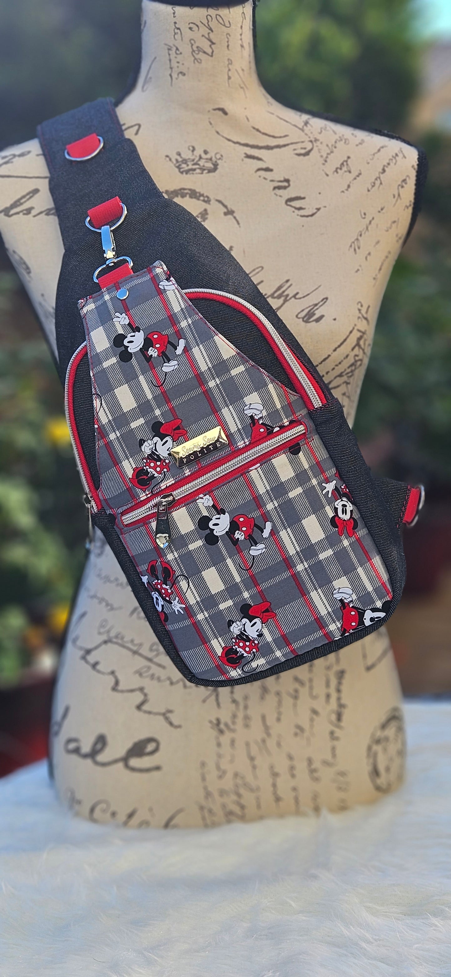 Mickey and Minnie Sling Bag