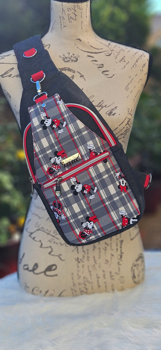 Mickey and Minnie Sling Bag