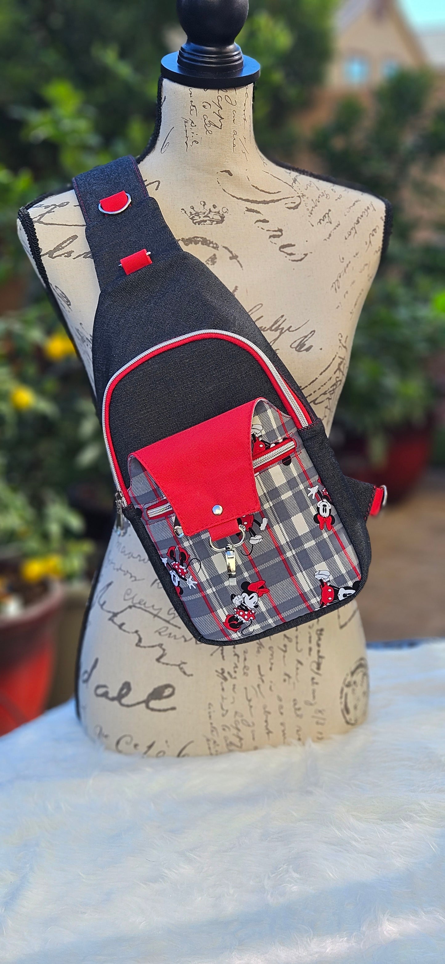 Mickey and Minnie Sling Bag