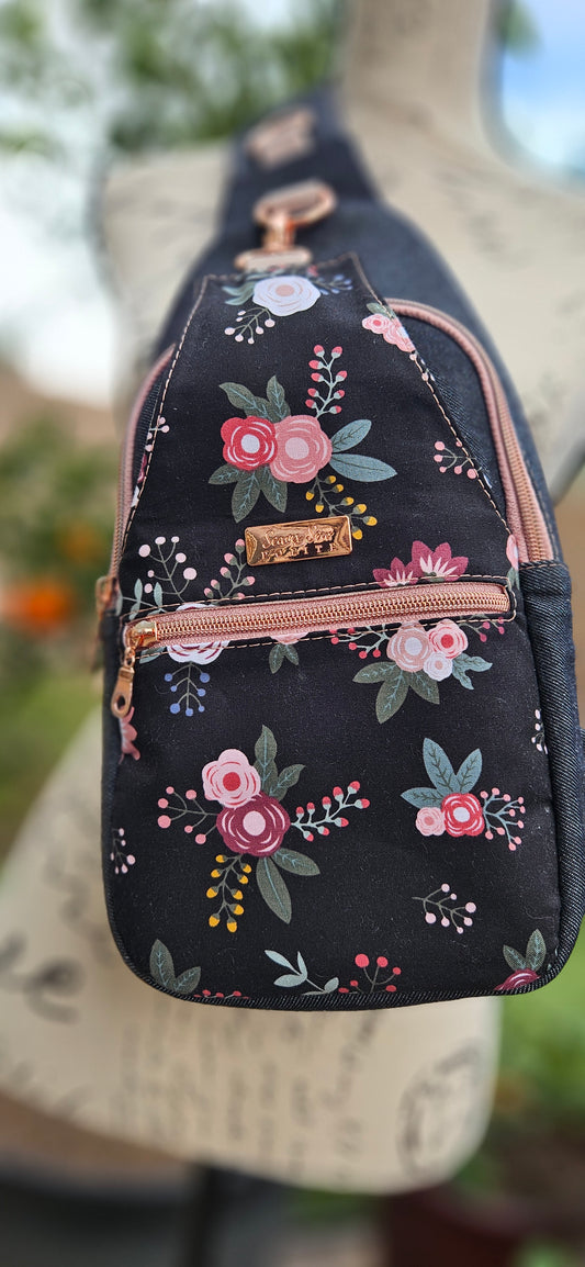 Flower Sling Bag