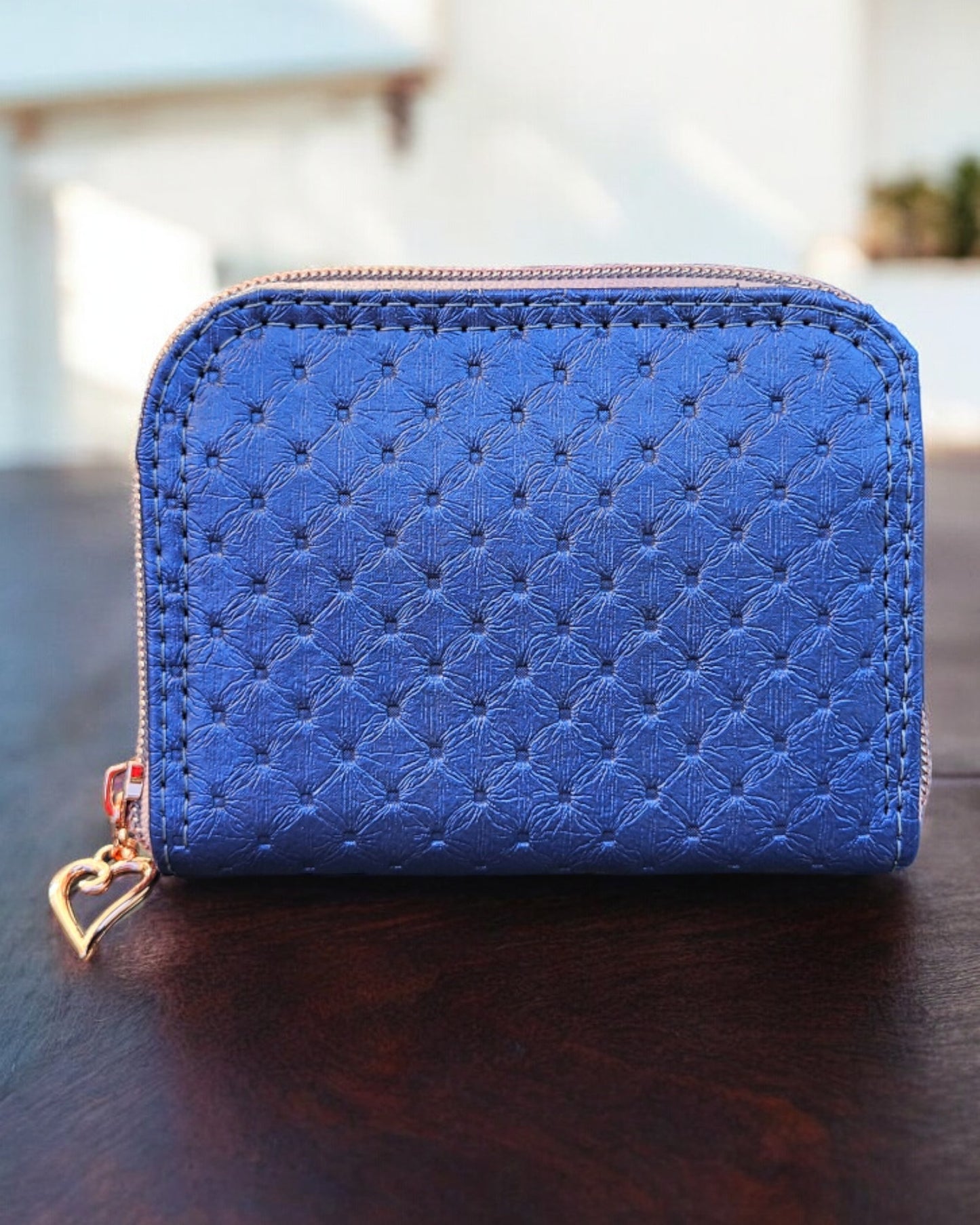 Periwinkle Dimples Wallet