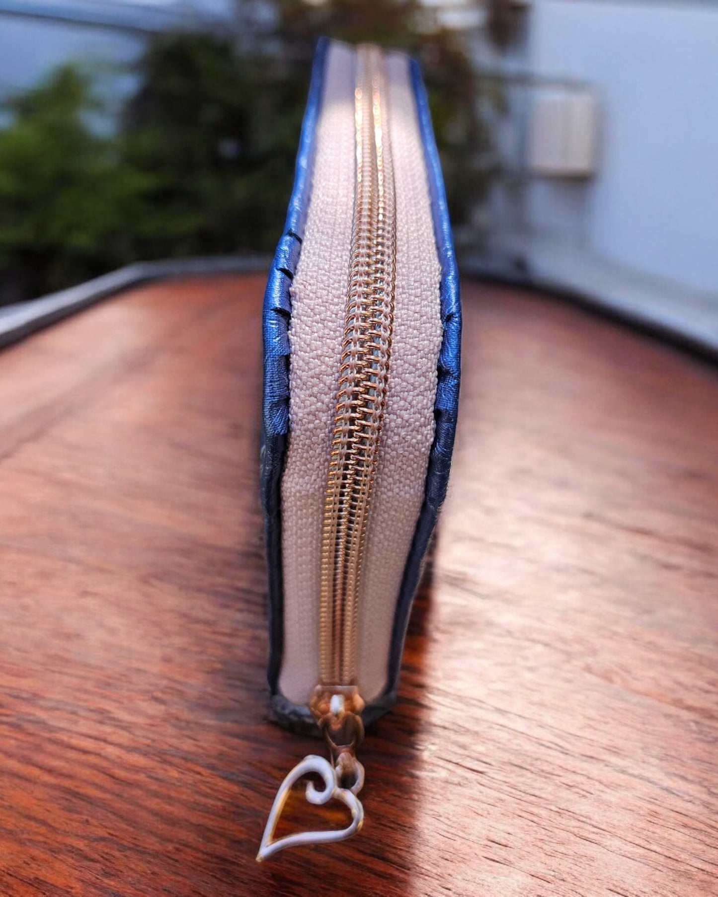 Periwinkle Dimples Wallet