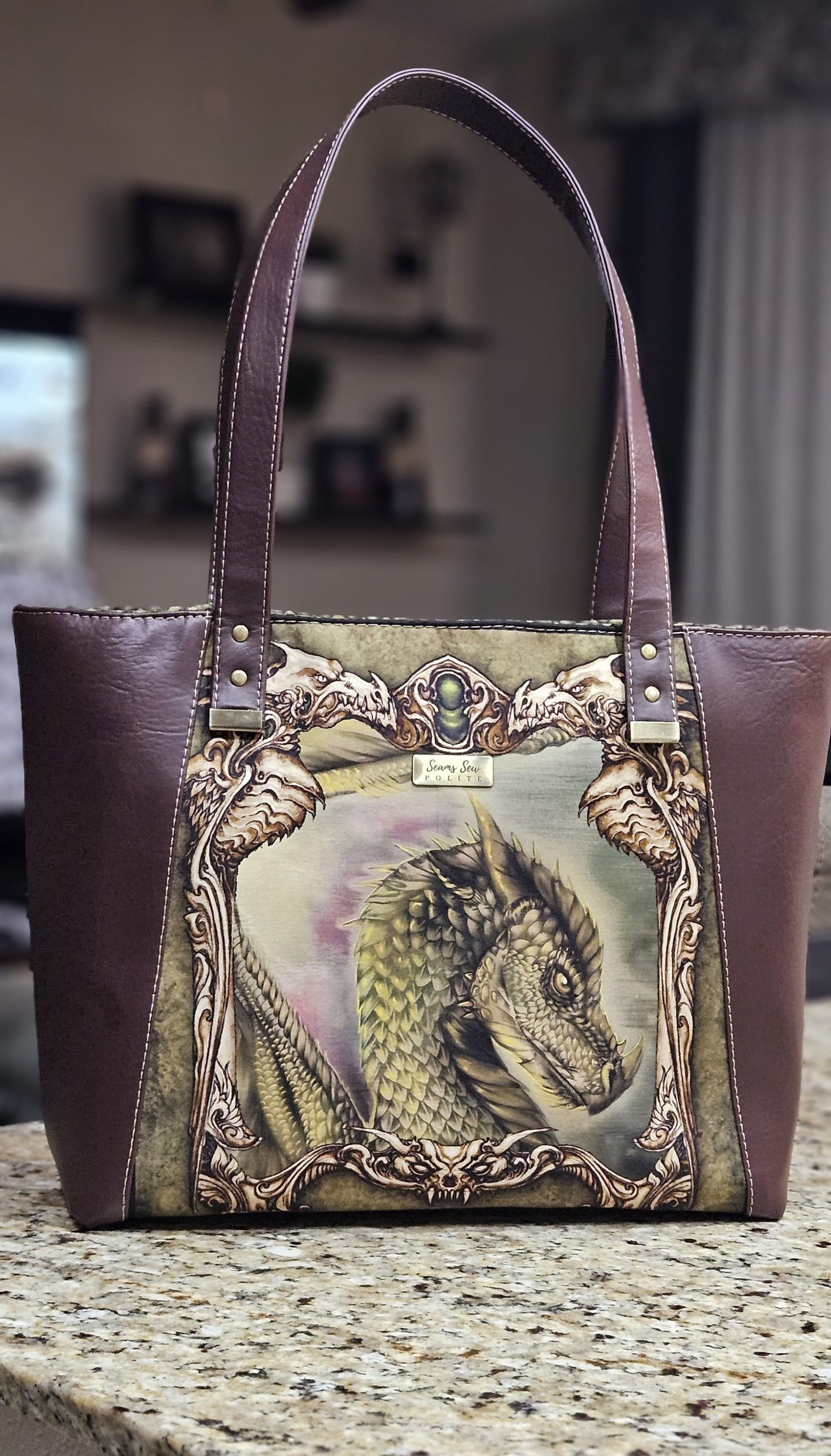 Green Dragon Tote