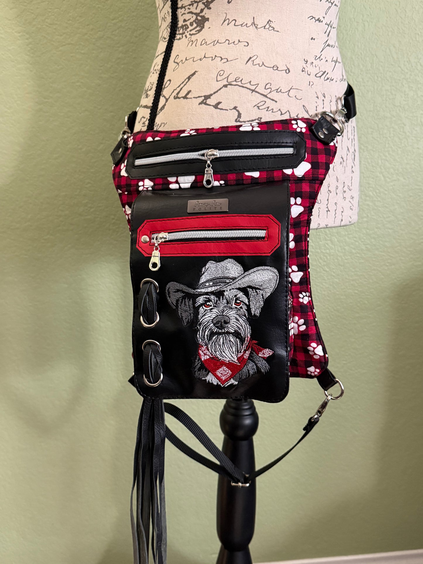 Cowboy Dog Hip Bag