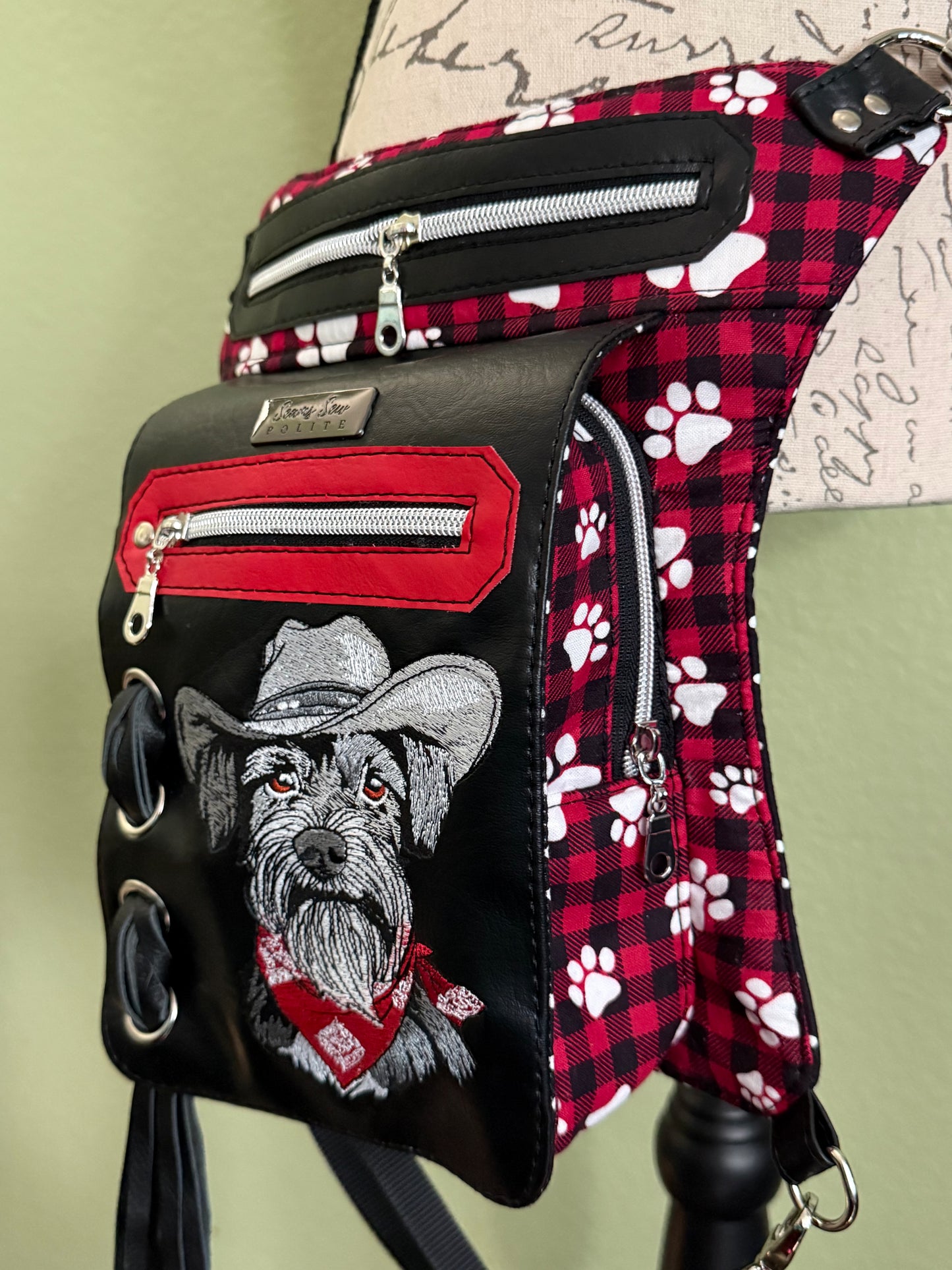 Cowboy Dog Hip Bag