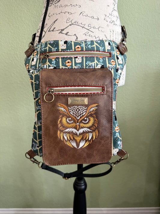 Golden Owl Hip Bag