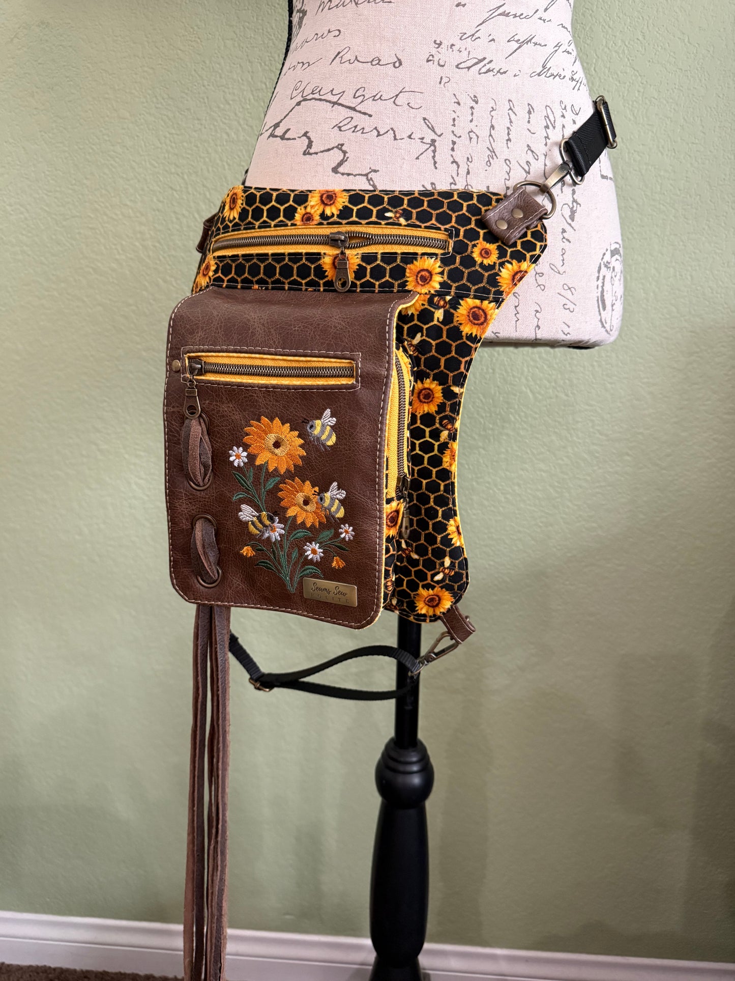 Wildflower Hive Hip Bag