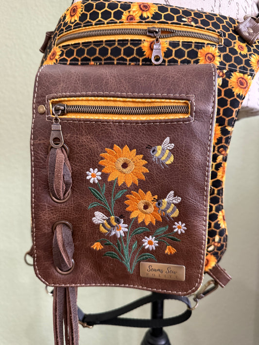 Wildflower Hive Hip Bag