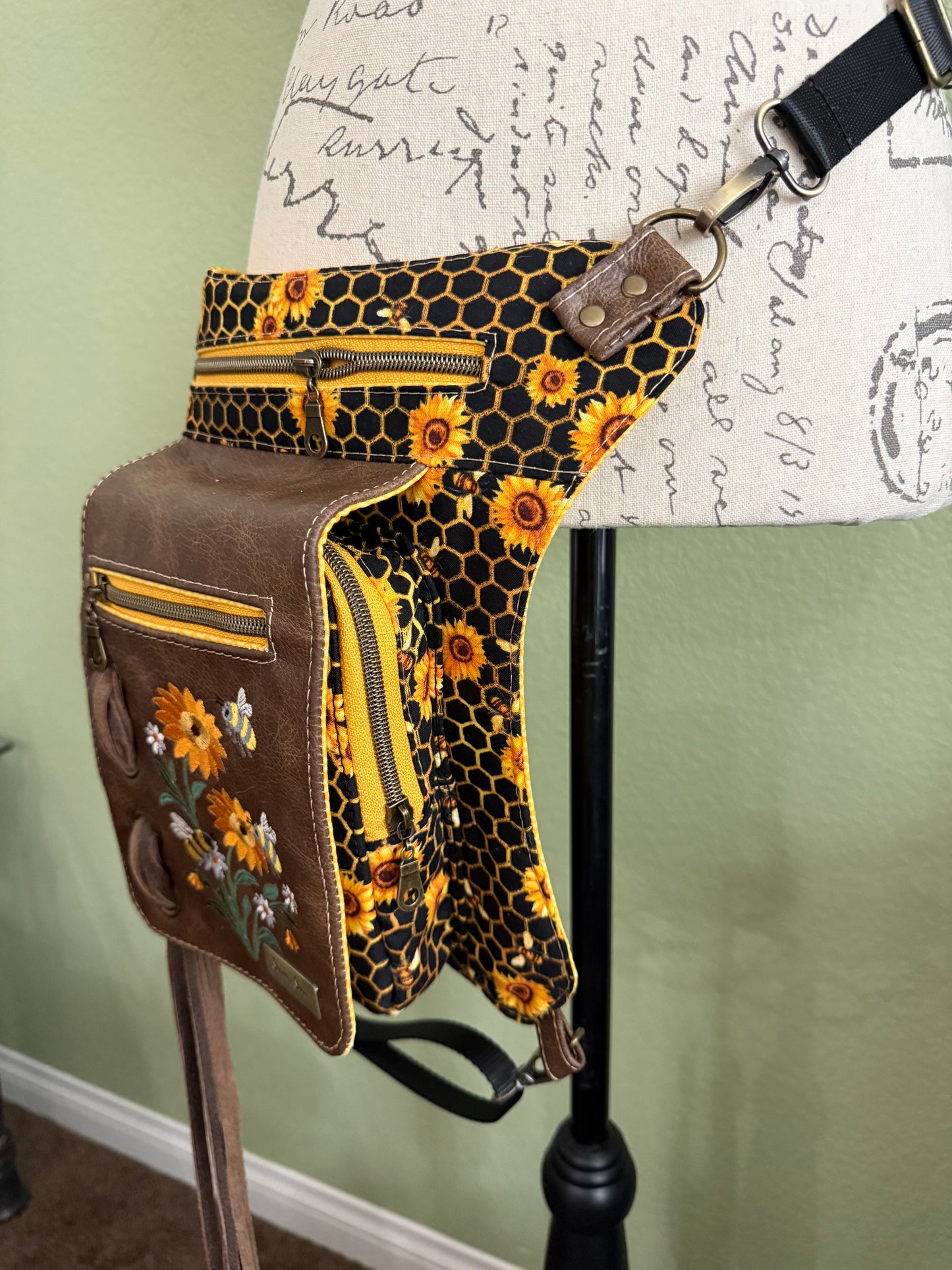 Wildflower Hive Hip Bag