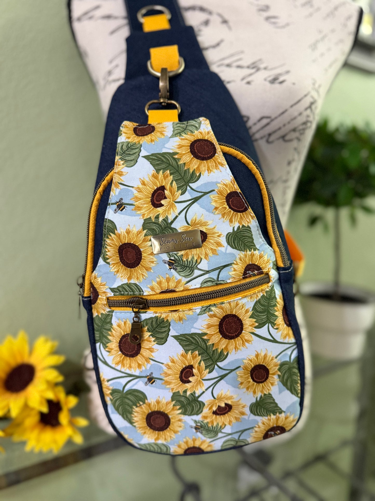 Sunflower Sling Bag