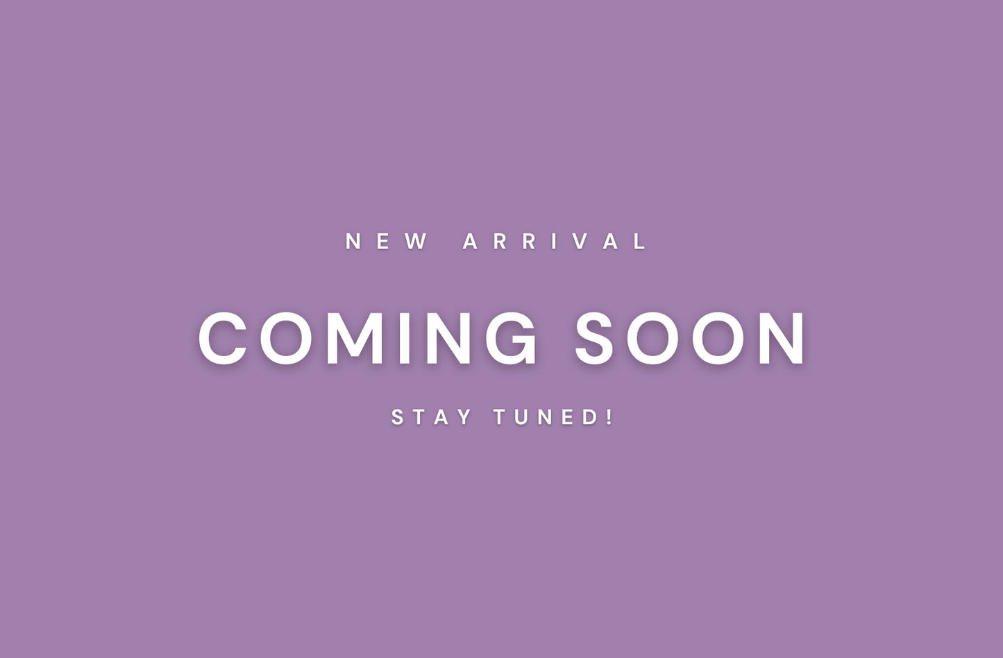 Coming Soon
