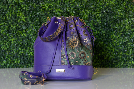 Purple Convertible Backpack