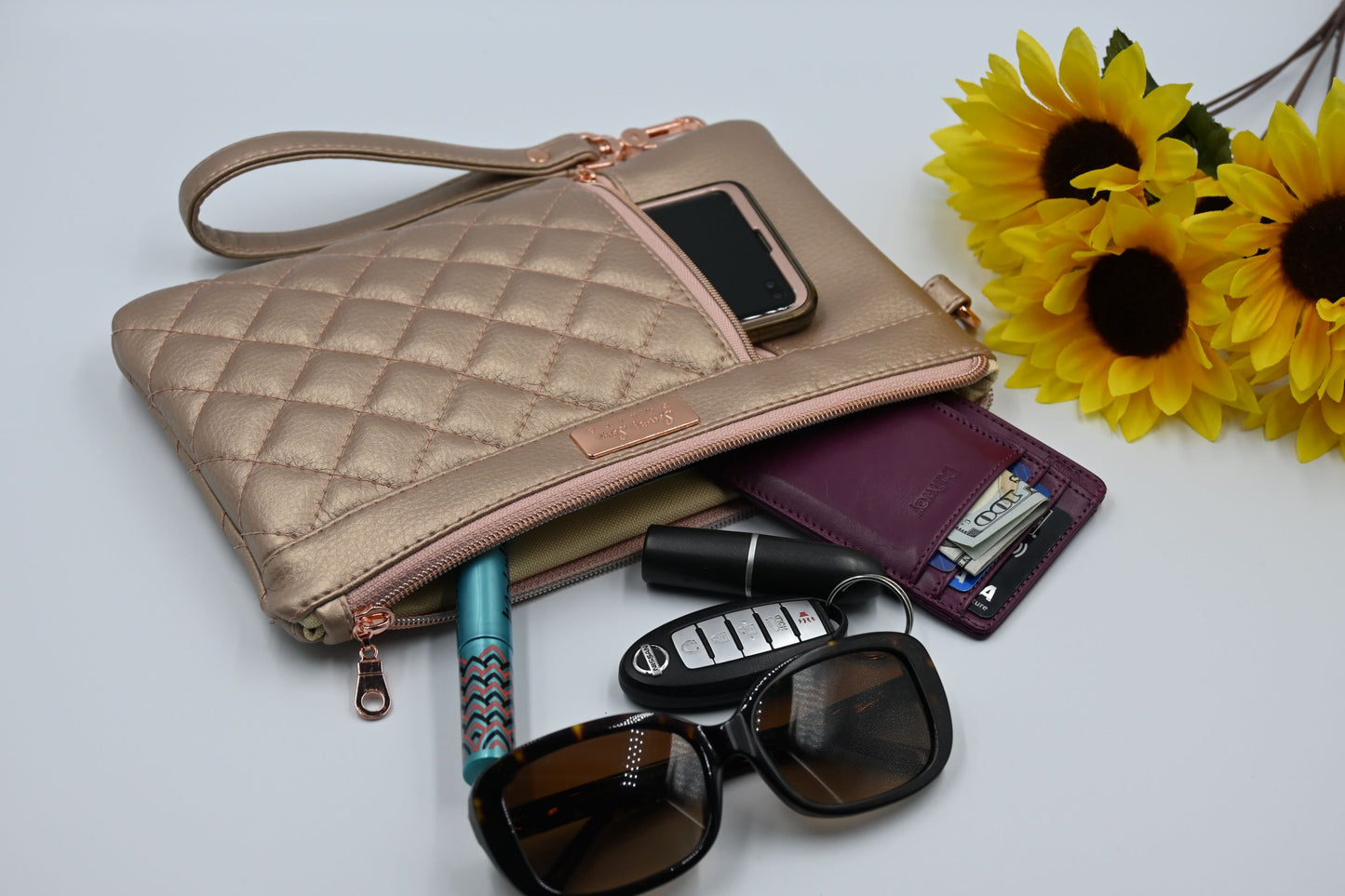 Rose Gold Clutch