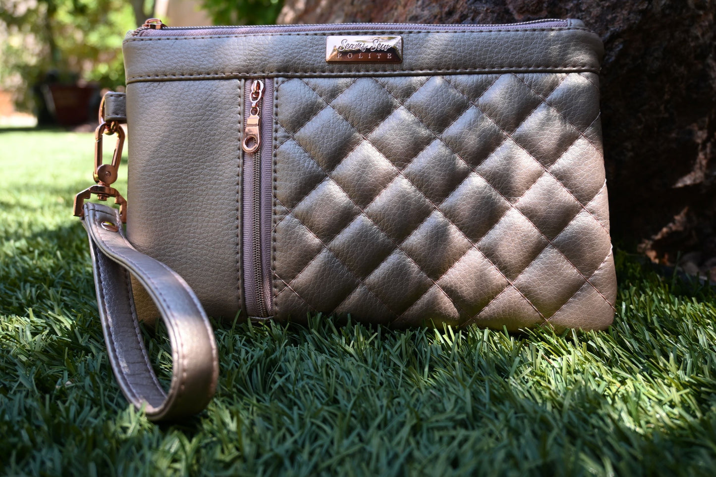 Rose Gold Clutch